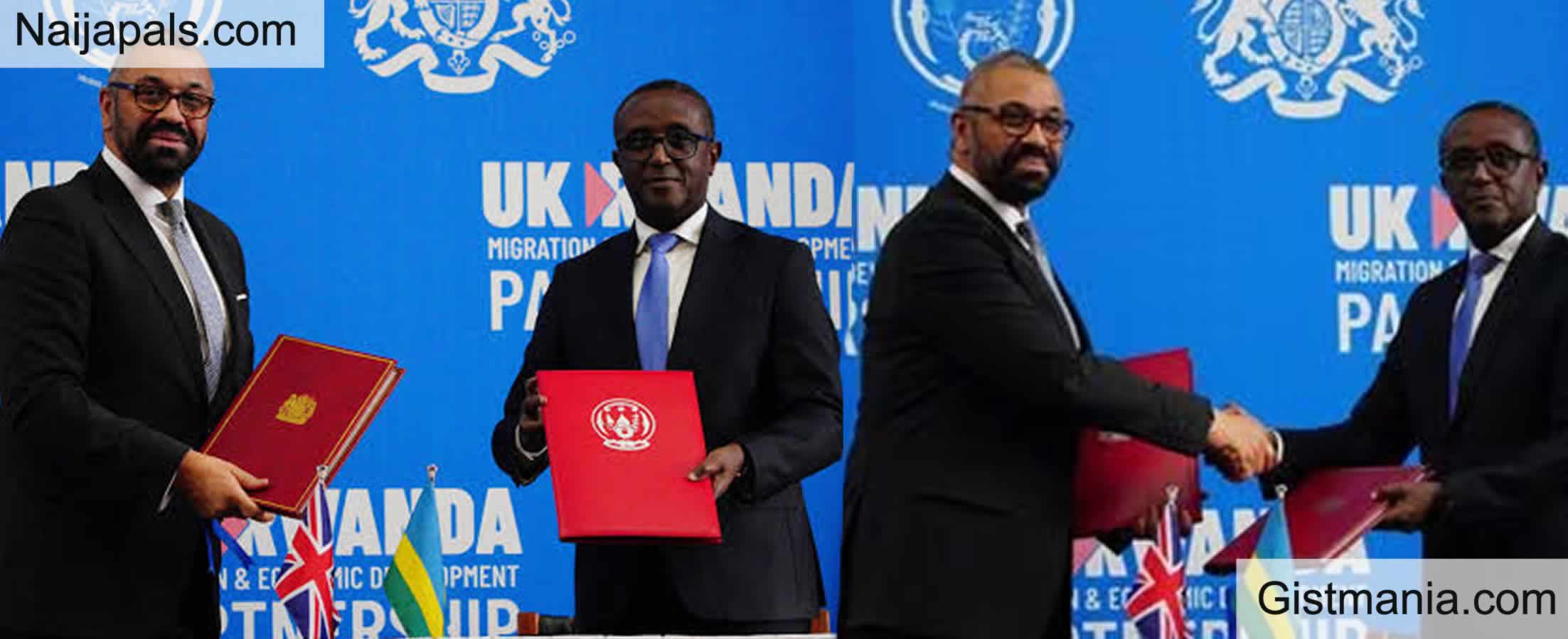 UK And Rwanda Sign 'Controversial' Asylum Treaty - Gistmania