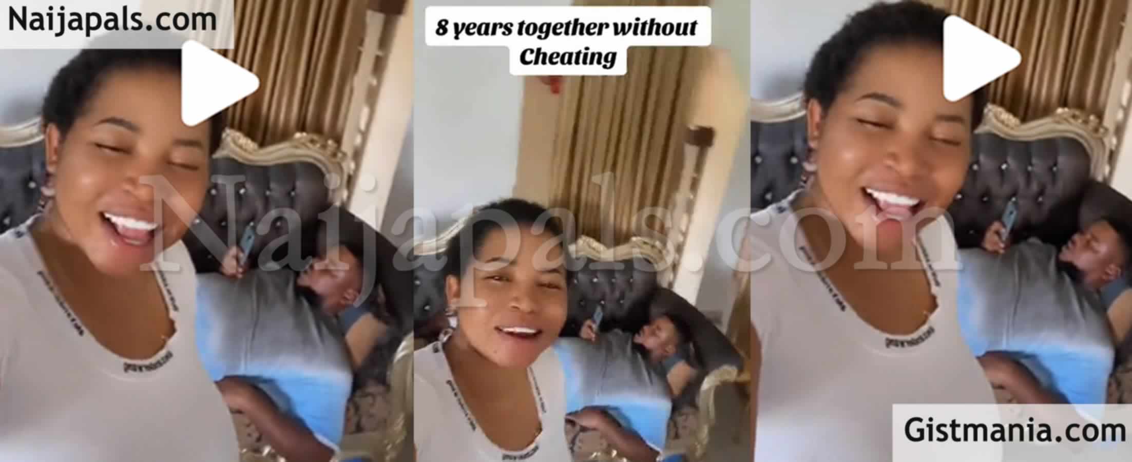 Reactions Trail Video of Nigerian Woman Celebrating 8 Years in Marriage  Without Cheating - Gistmania